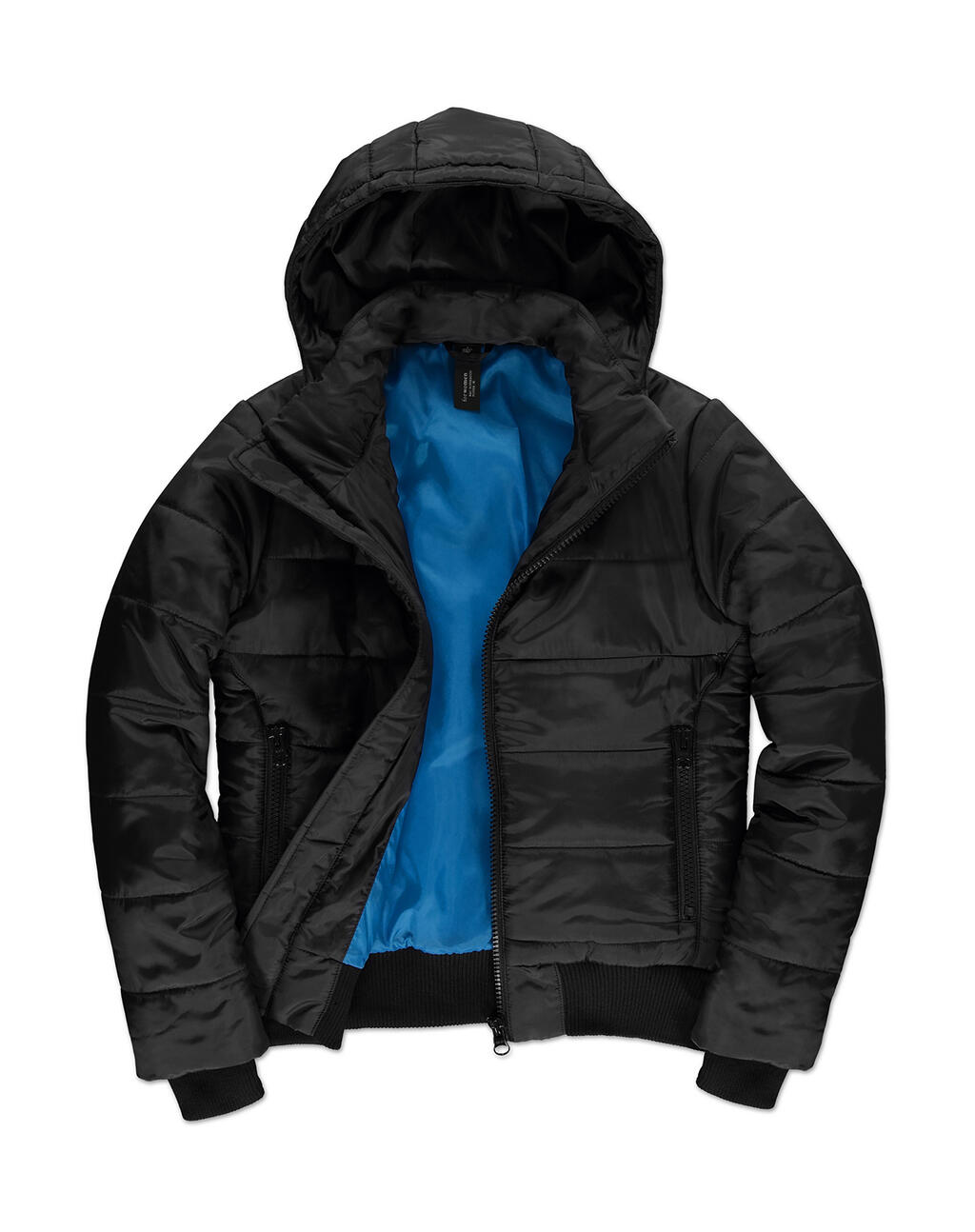 Damenjacke Superhood - 155 - Schwarz/Kobaltblau