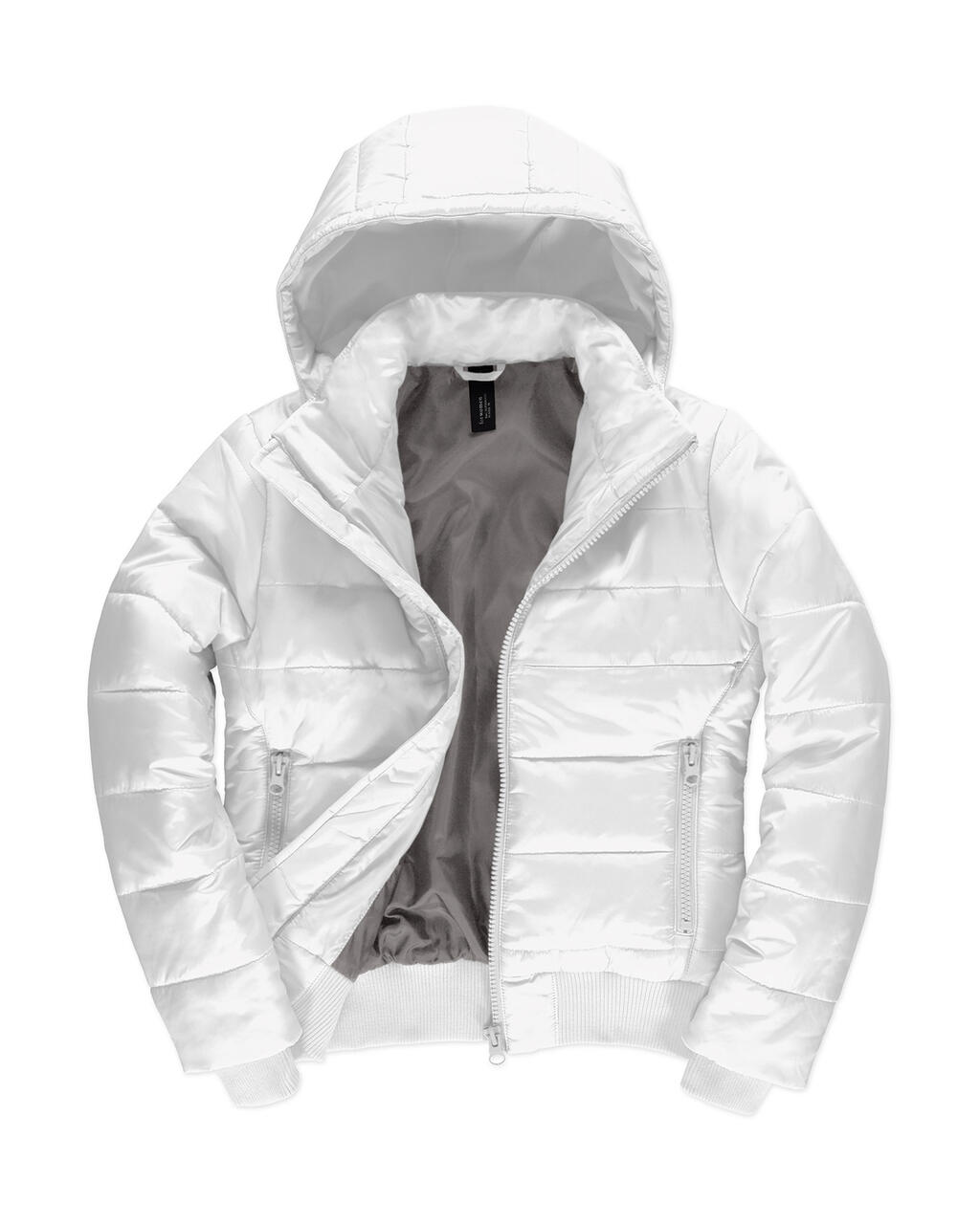 Damenjacke Superhood - 072 - Weiß/Warmes Grau