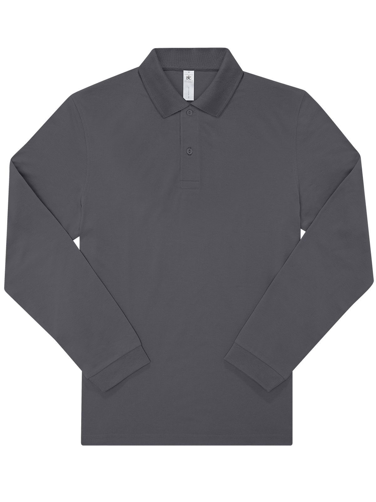 My Polo 210 Long Sleeve - DG670 - Dark Grey
