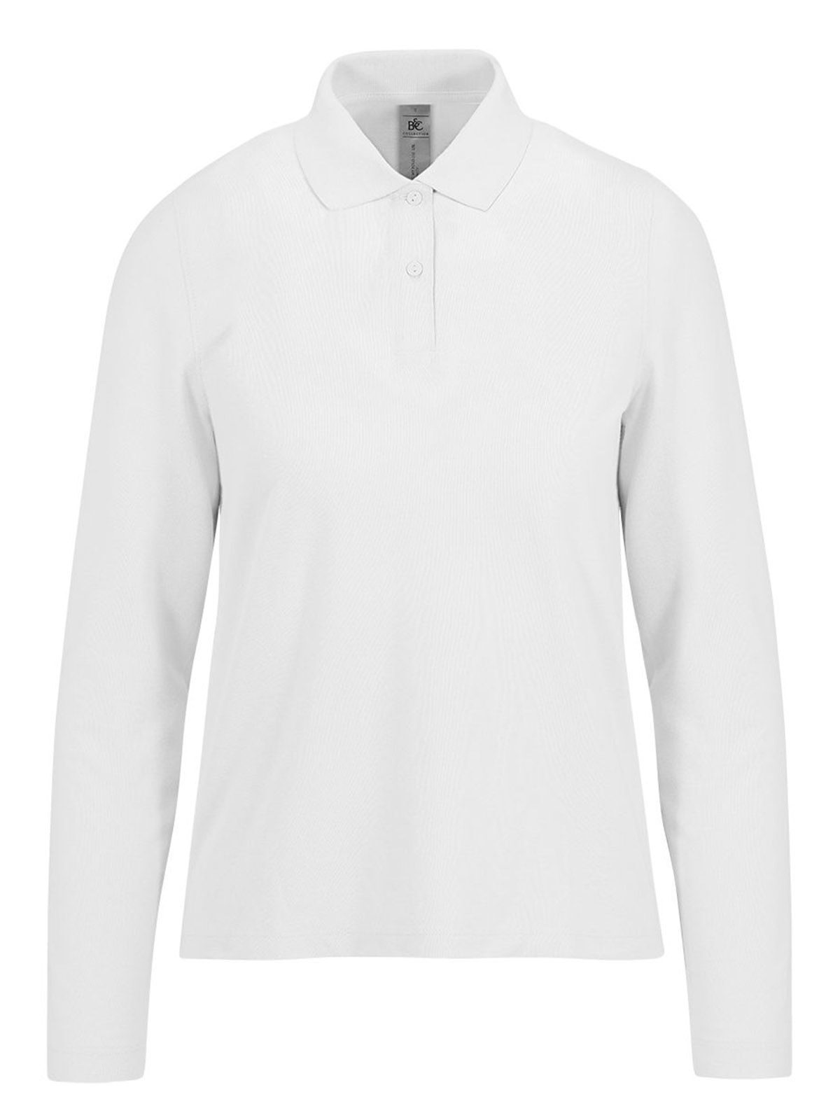 Mon polo 210 manches longues / Femme - WH001 - Blanc