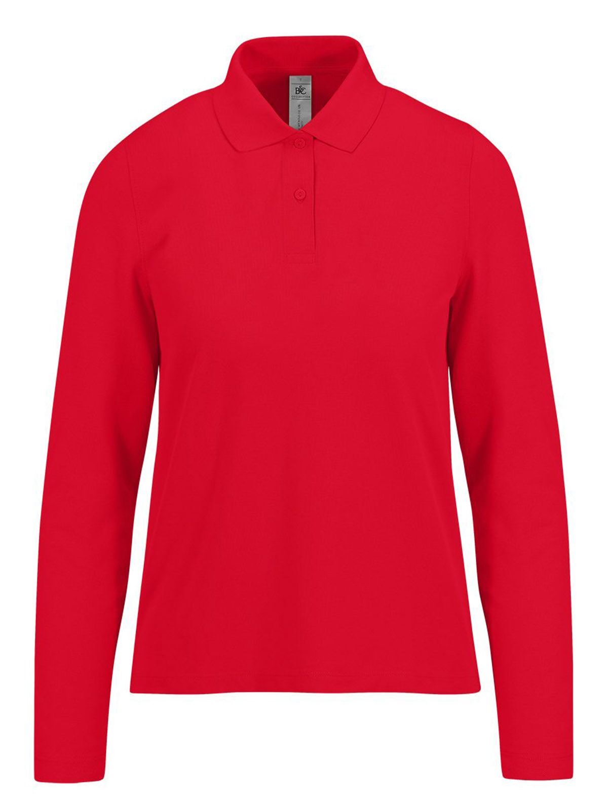 Mon polo 210 manches longues / Femme - RE004 - Rouge
