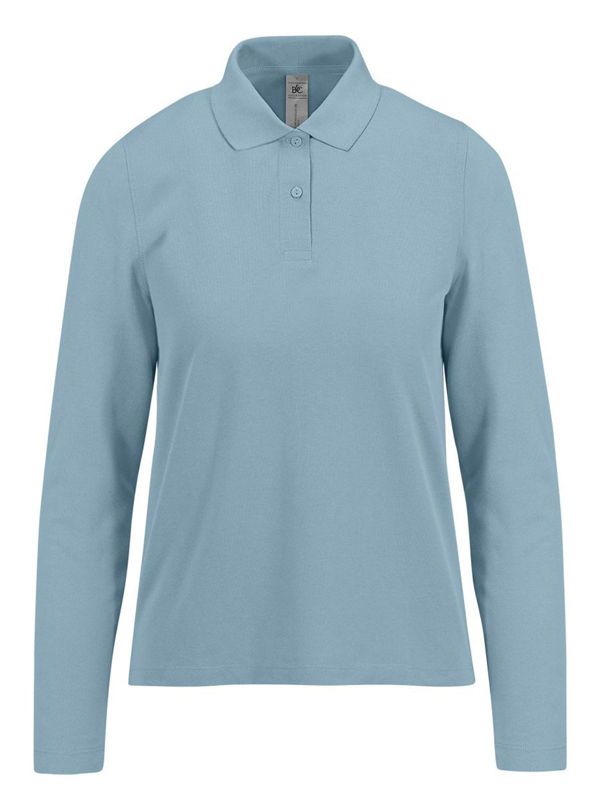 Mon polo 210 manches longues / Femme - AB449 - Bleu Amalfi