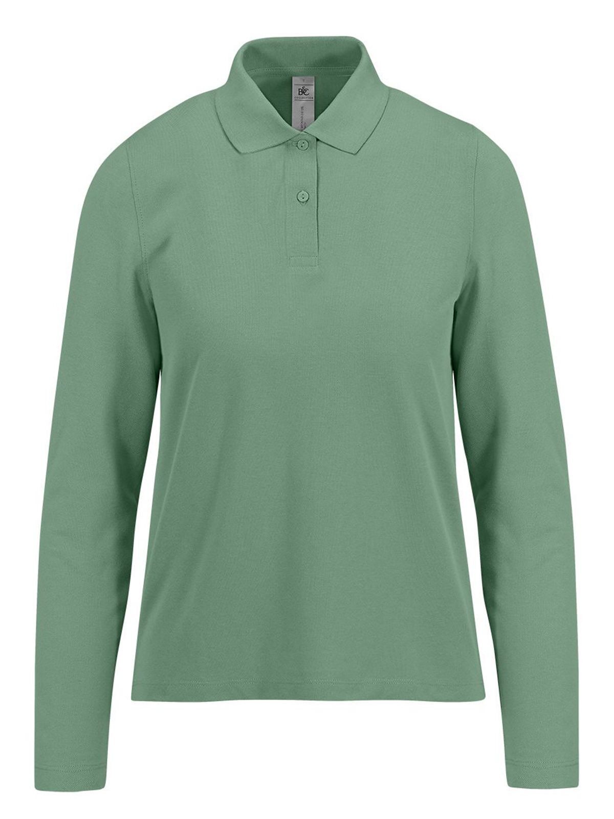 Mon polo 210 manches longues / Femme - AG553 - Vert Amalfi