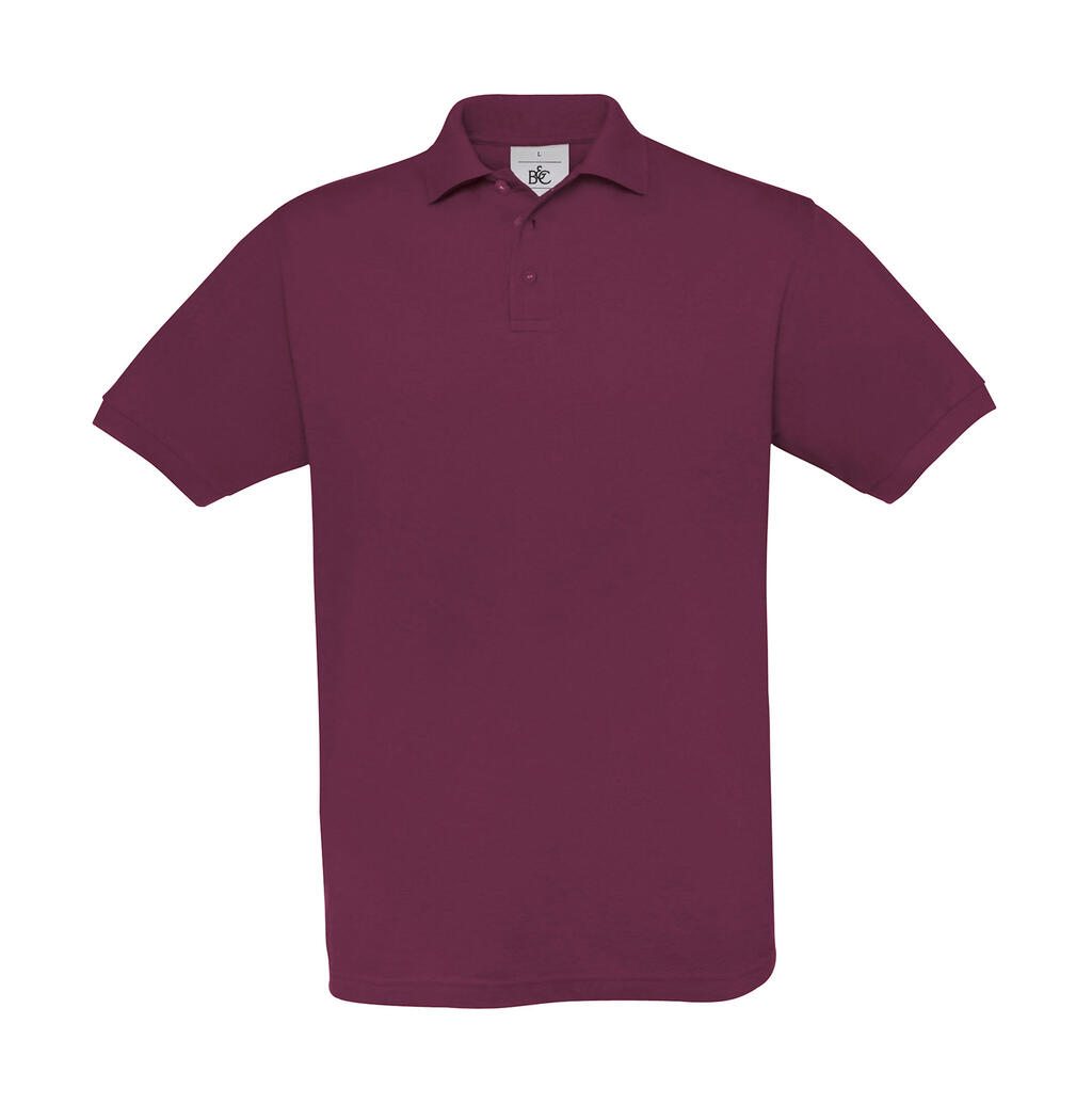 Unisex Polo Safran - BU370 - Burgund