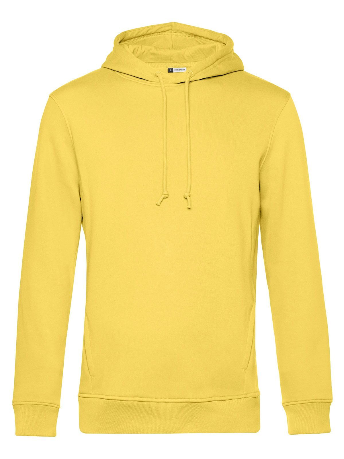 Sweat à capuche Organic Inspire - YF205 - Jaune pétillant