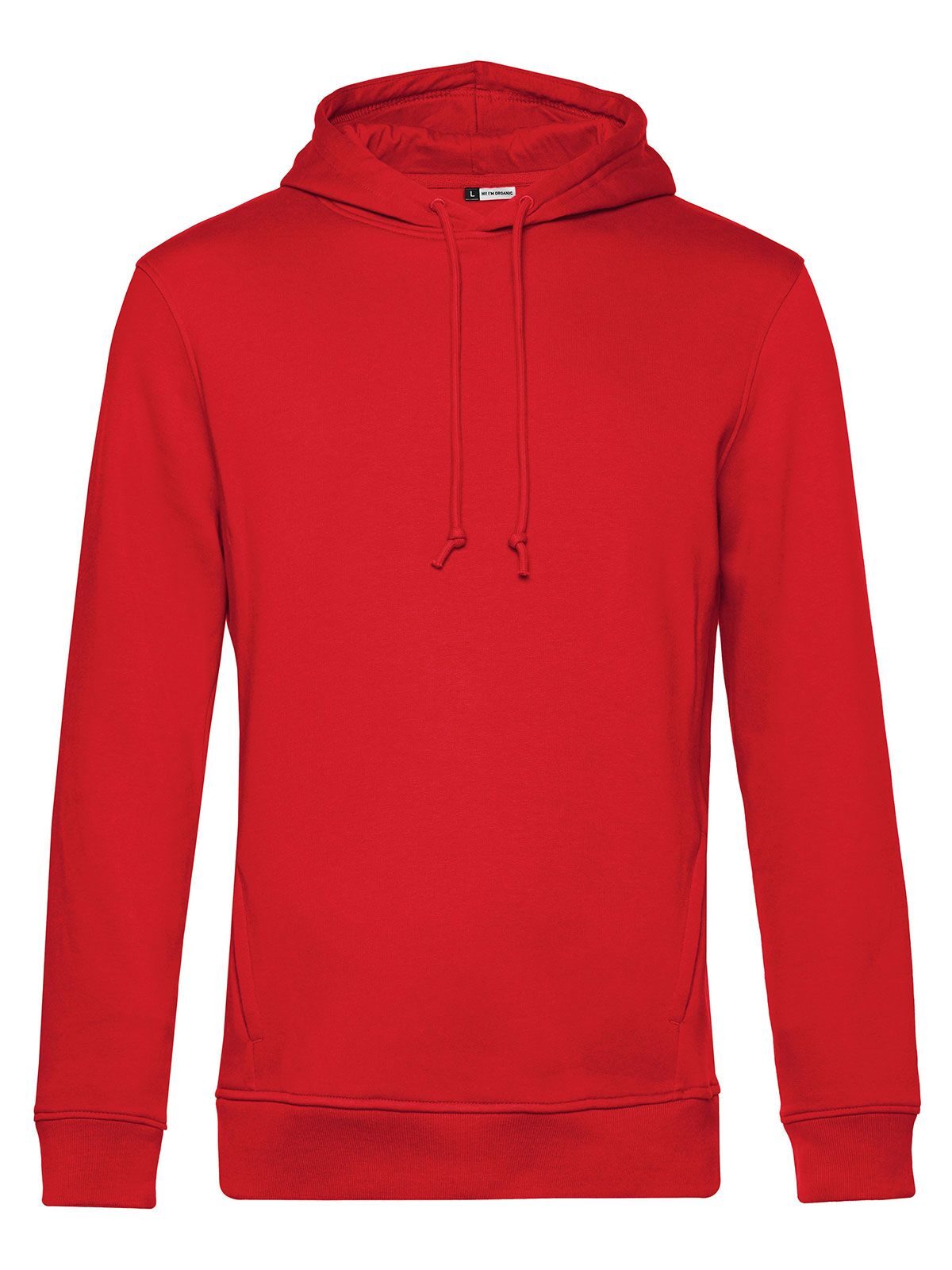 Sweat à capuche Organic Inspire - RE004 - Rouge