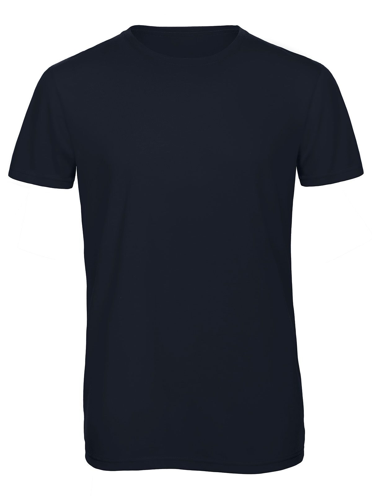 T-shirt homme en mélange de trois matières - NA003 - Marine