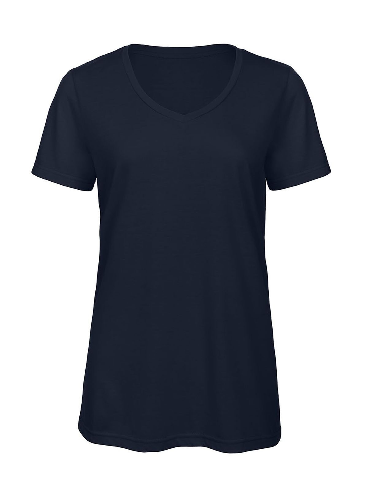 Women´s V-Neck Triblend T-Shirt - NA003 - Navy