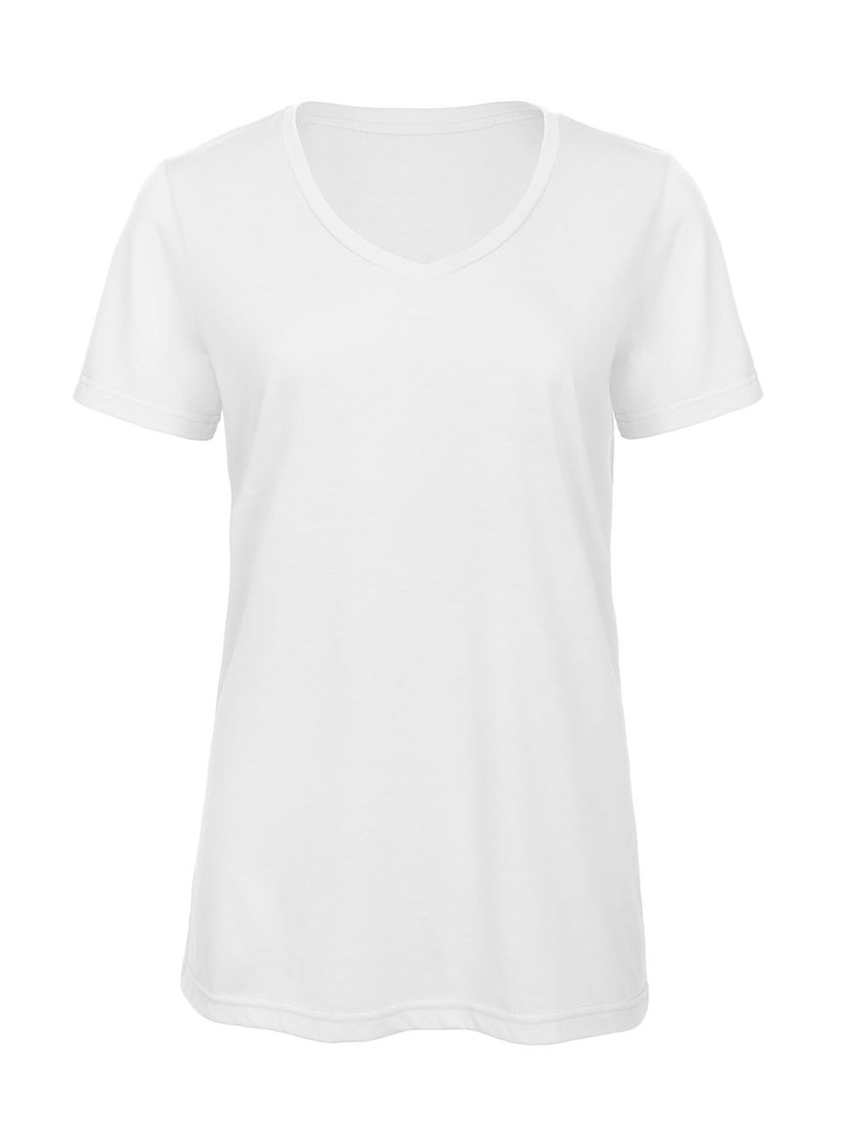 Women´s V-Neck Triblend T-Shirt - WH001 - White