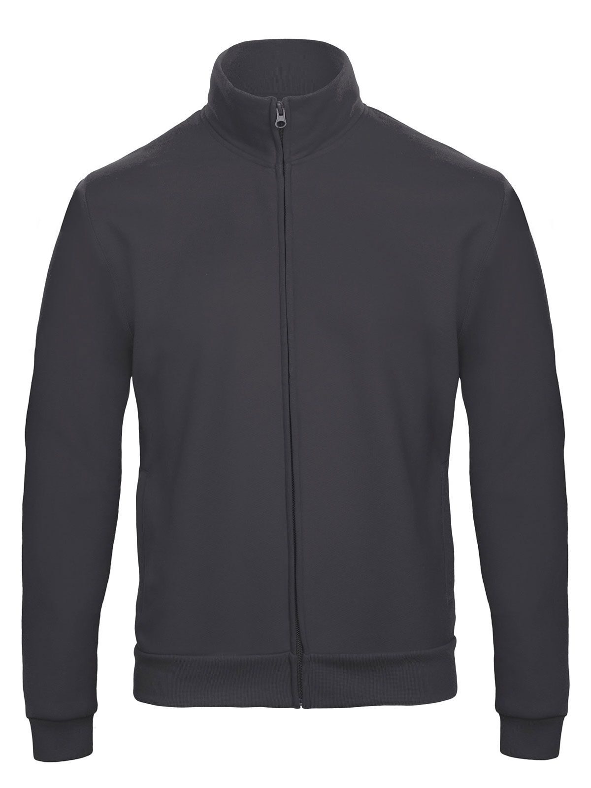 Sweat-shirt unisexe à fermeture éclair longue ID206 - AN883 - Anthracite