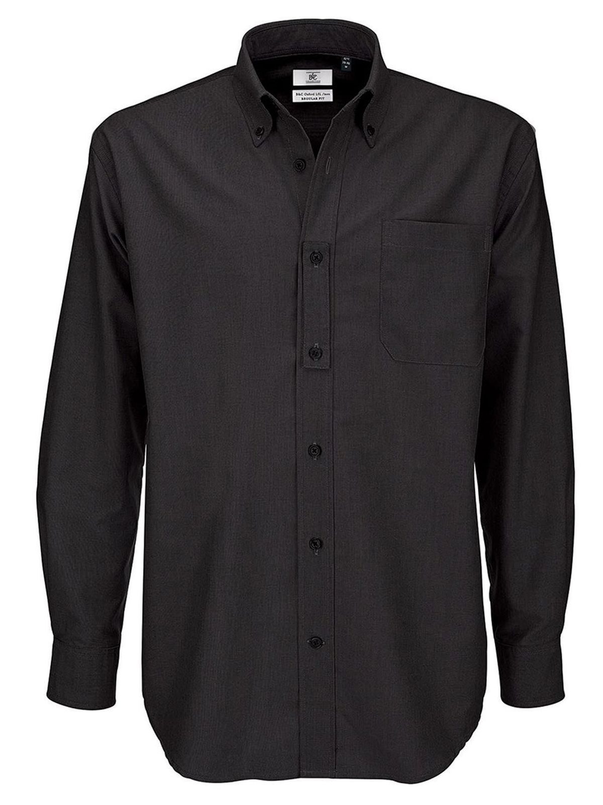Oxford LSL /Hommes - BL002 - Noir