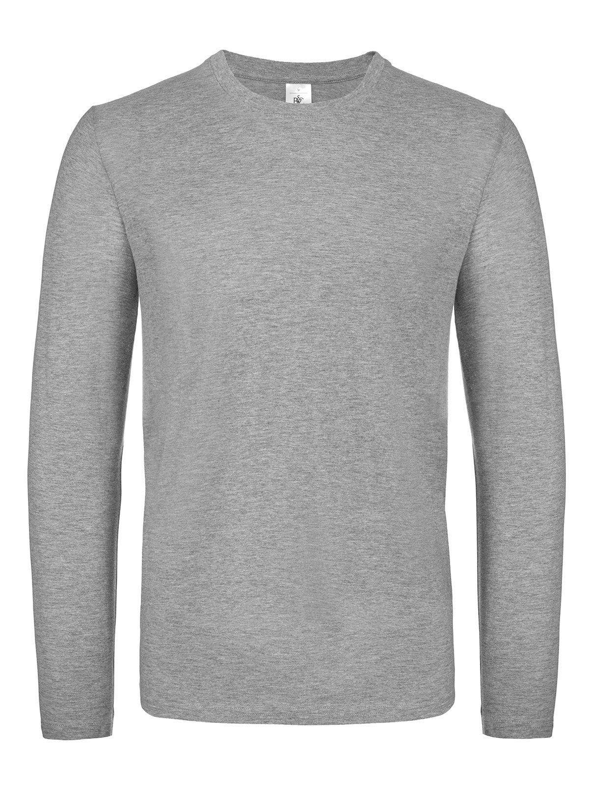 T-shirt homme manches longues #E150 - SG620 - Gris Sport