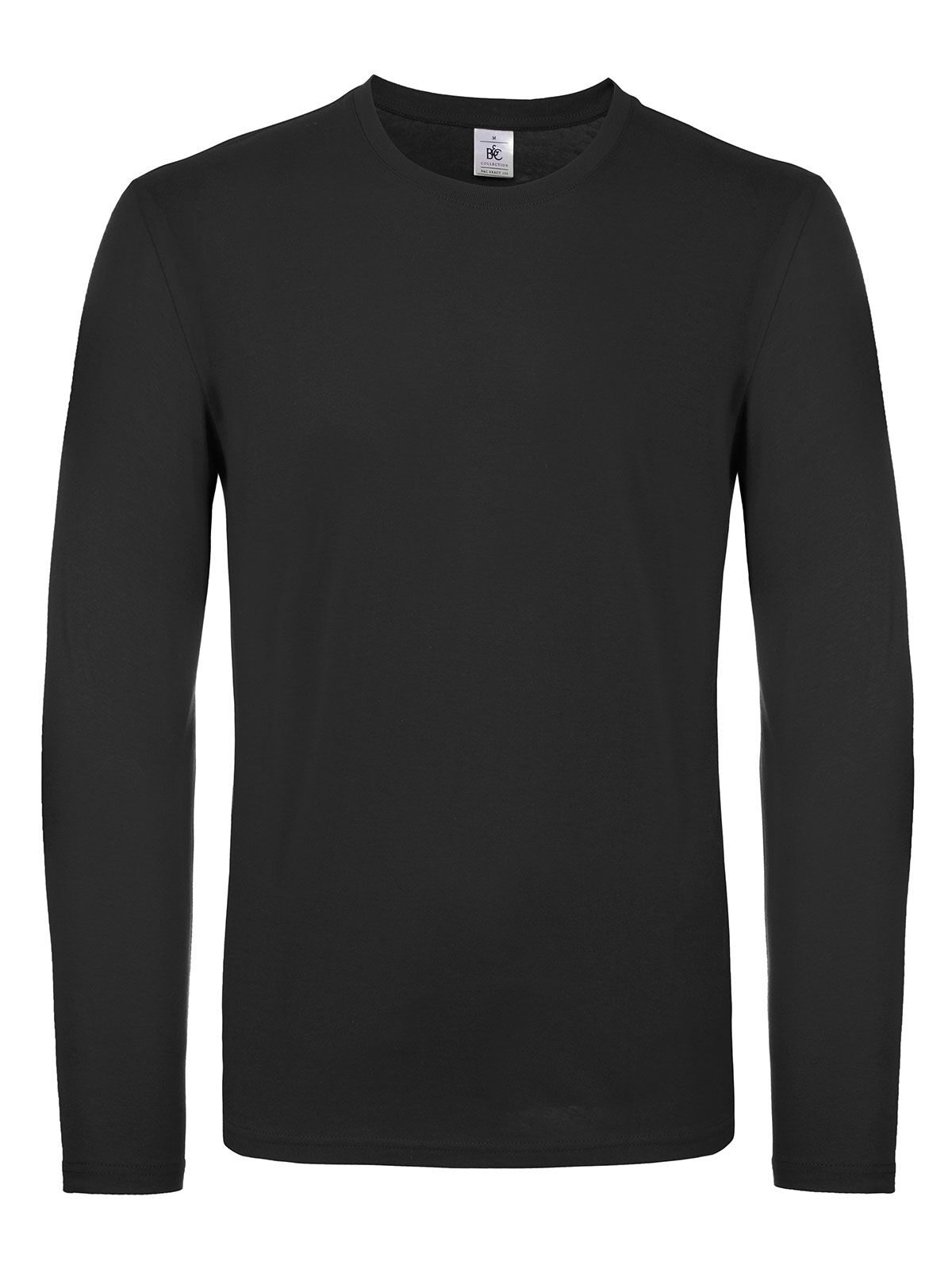 T-shirt homme manches longues #E150 - BL002 - Noir