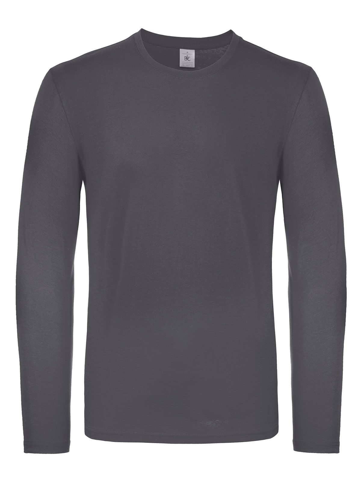T-shirt homme manches longues #E150 - DG670 - Gris foncé