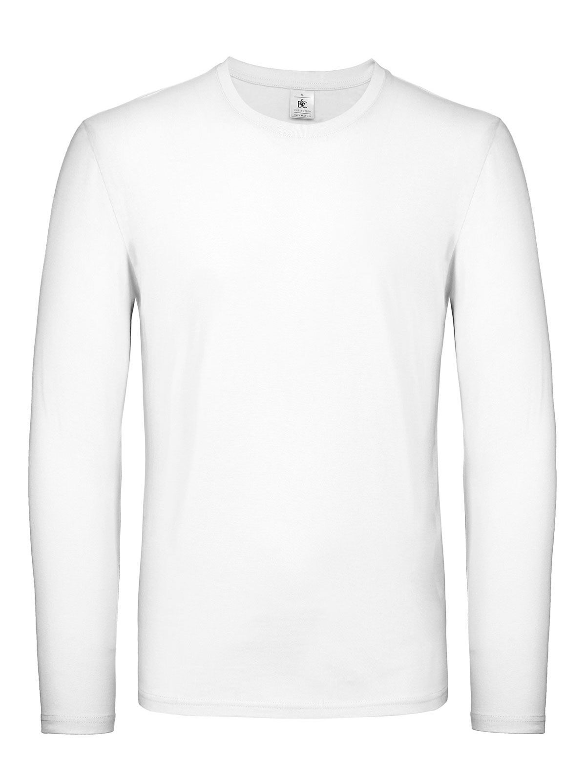 T-shirt homme manches longues #E150 - WH001 - Blanc