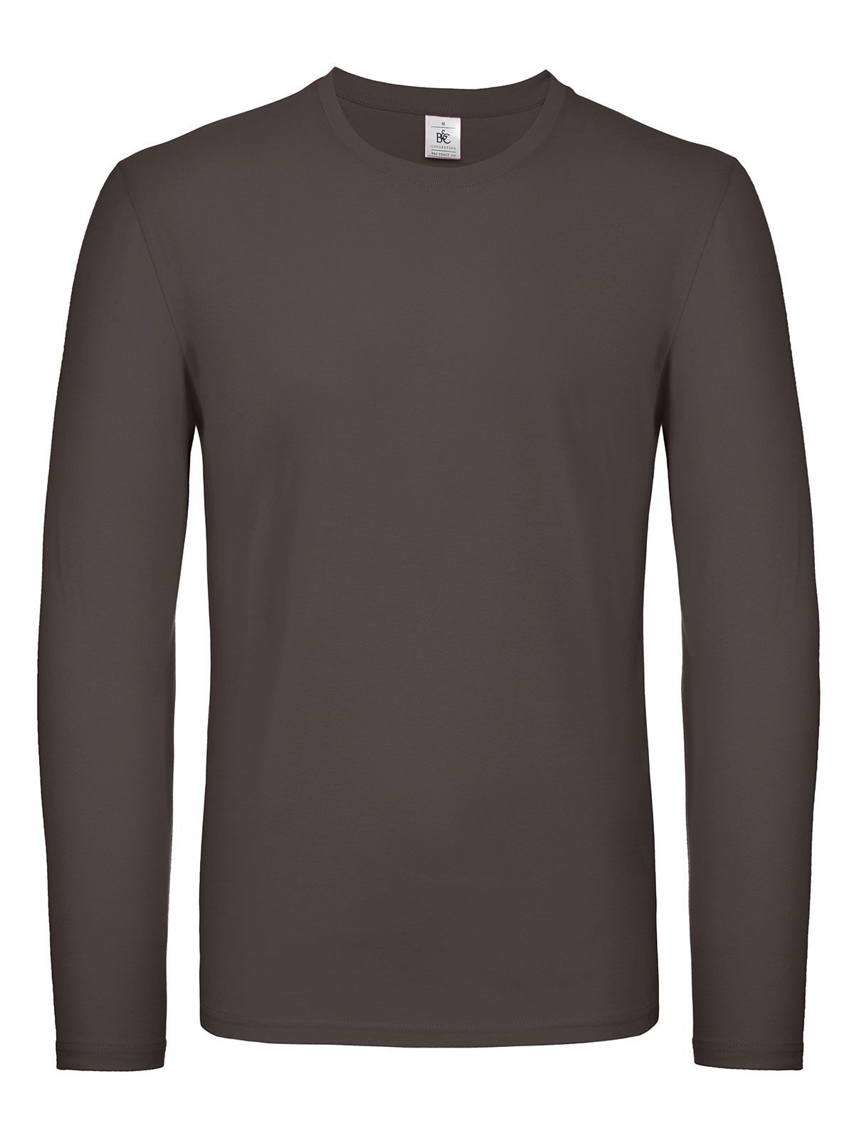 T-shirt homme manches longues #E150 - BB150 - Brun ours