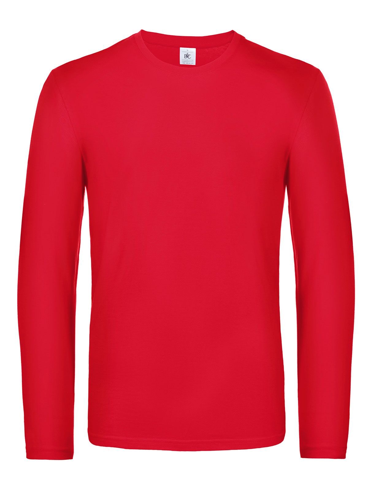T-shirt homme #E190 manches longues - RE004 - Rouge