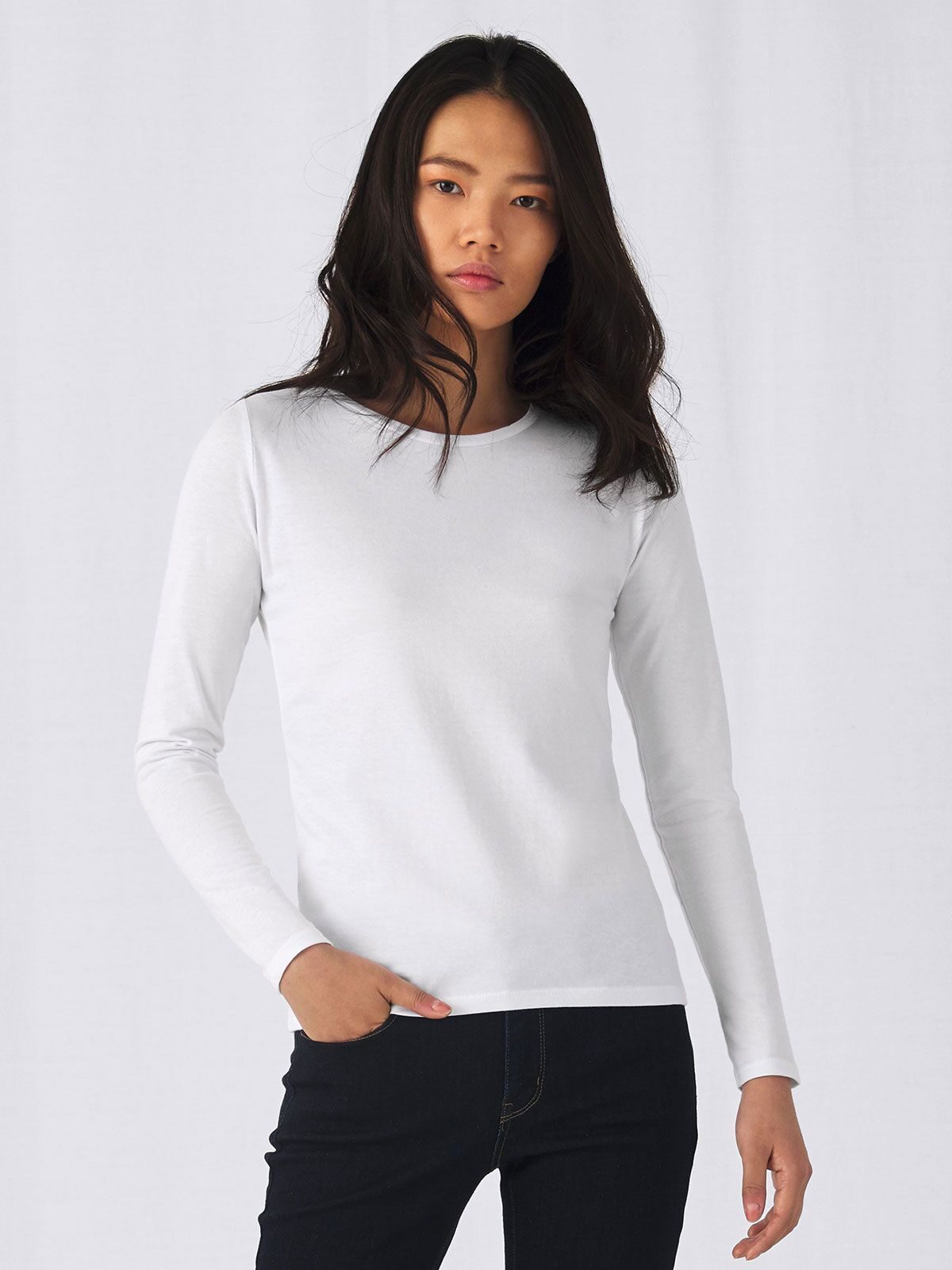 Damen-T-Shirt #E190 Langarm