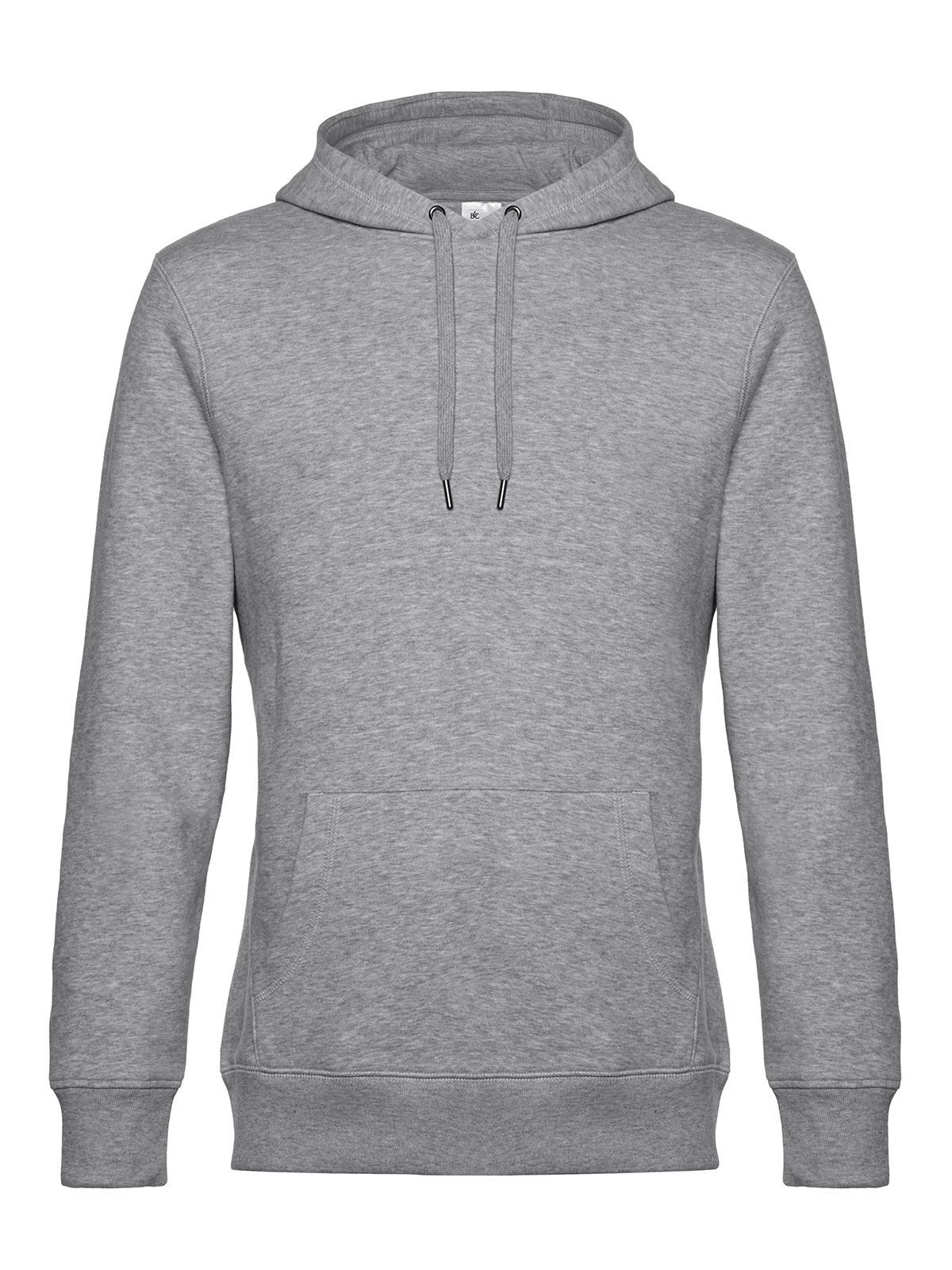 KING Kapuzenpullover_° - 610 - Heidegrau