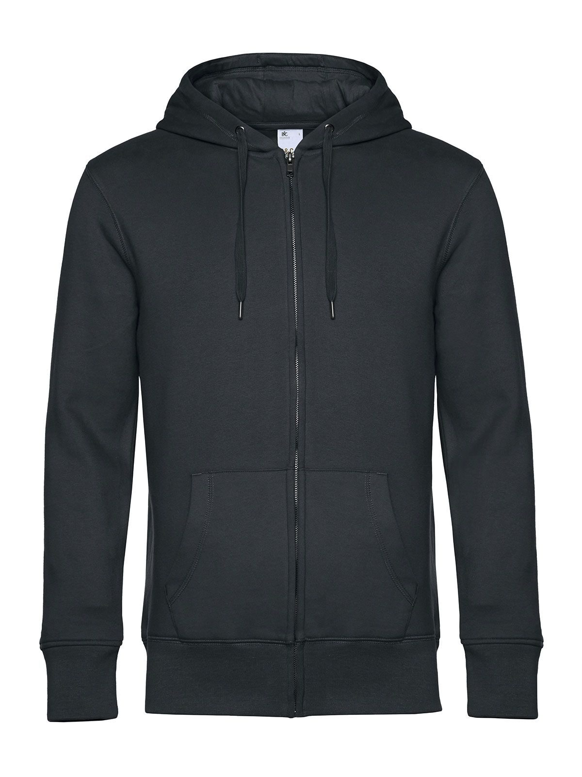 KING Jacke mit Kapuze und Reißverschluss_° - AS669 - Asphalt