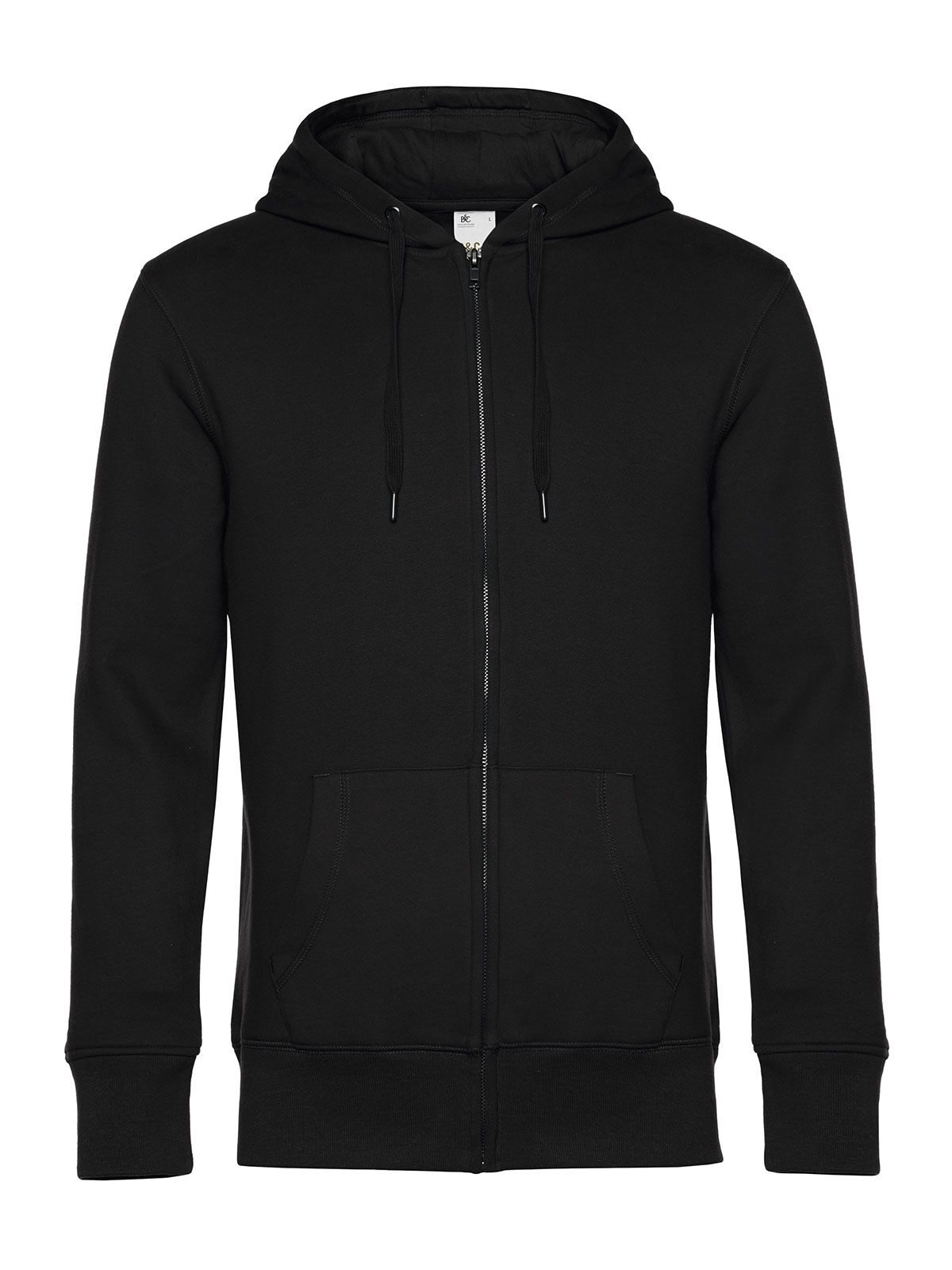 KING Jacke mit Kapuze und Reißverschluss_° - CP758 - 005 – Reines Schwarz