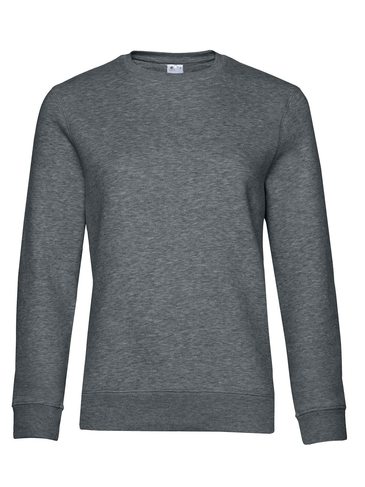 QUEEN Crew Neck Sweat_° - HM623 - Heather Mid Grey
