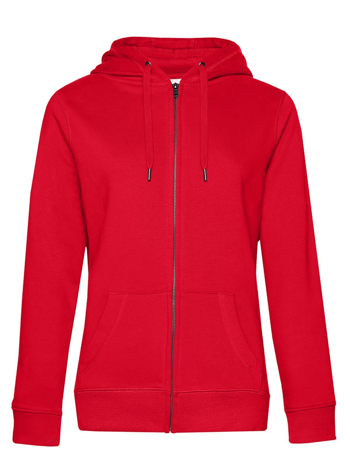 QUEEN Kapuzenjacke mit Reißverschluss_° - RE004 - Rot