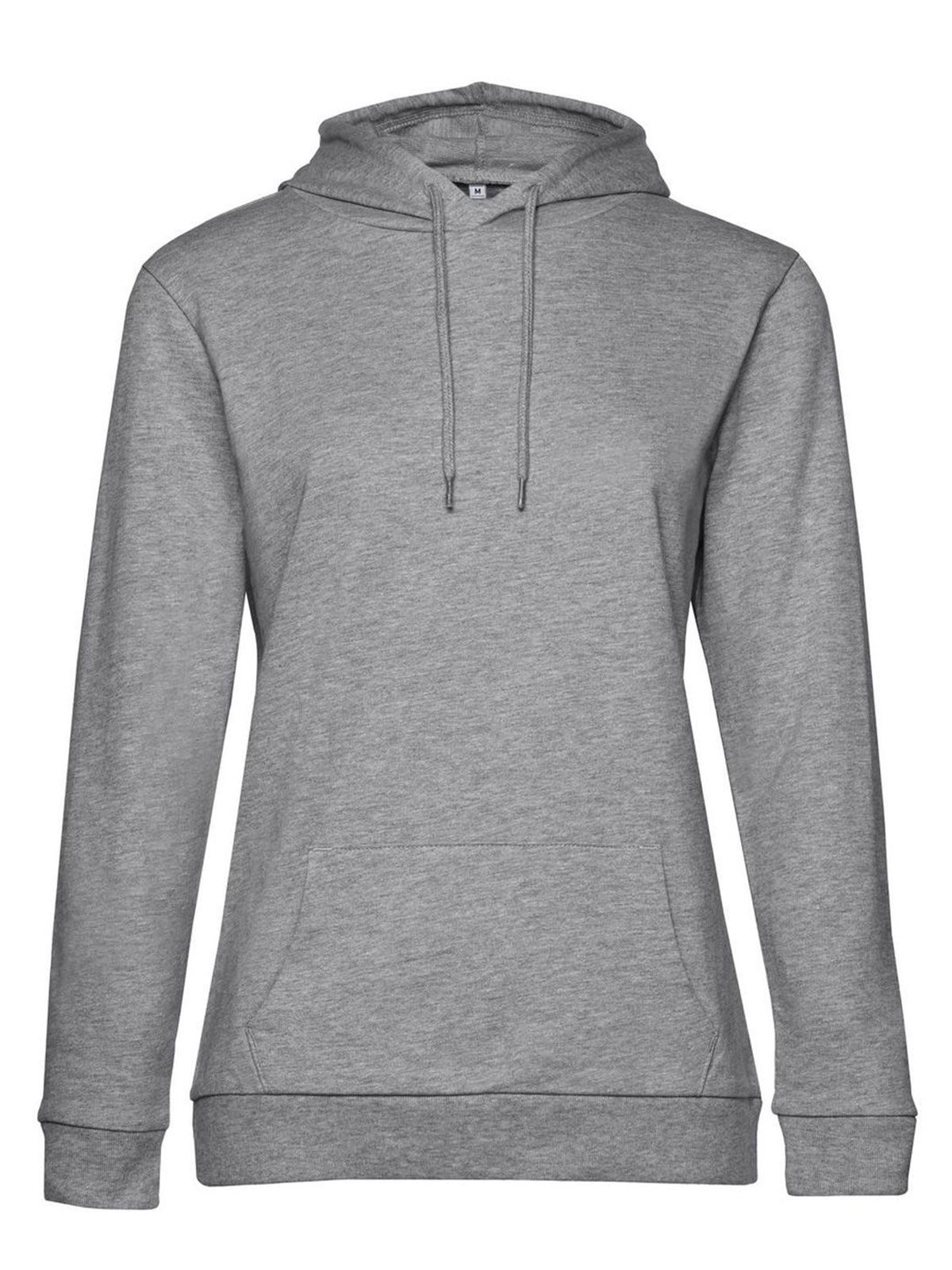 Sweat à capuche/fr/femme - 610 - Gris chiné