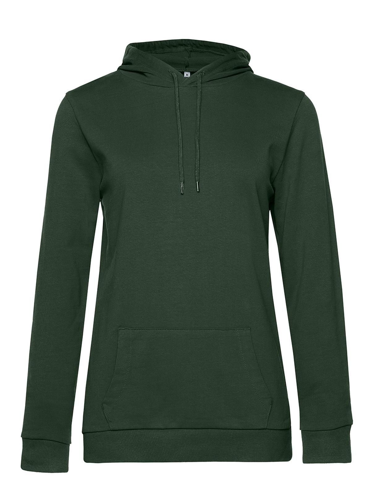Sweat à capuche/fr/femme - FG882 - Vert forêt