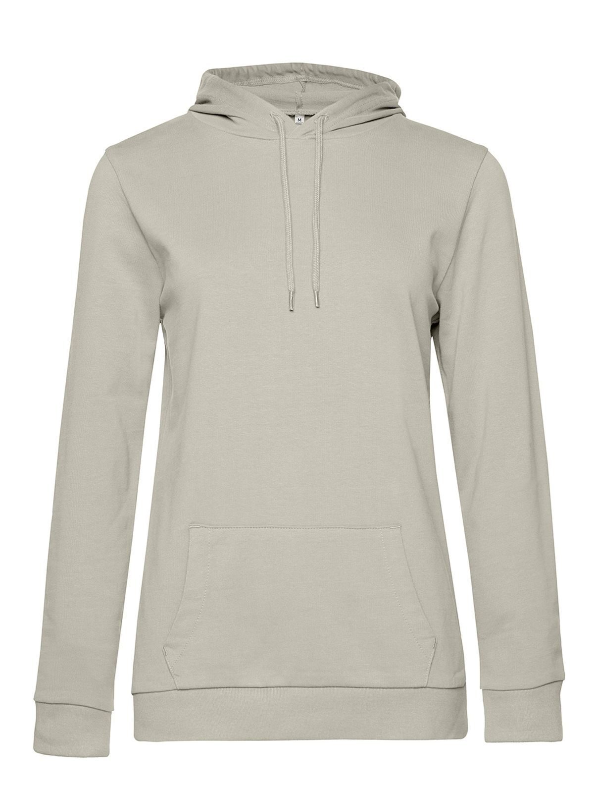 Sweat à capuche/fr/femme - GF672 - Brouillard gris