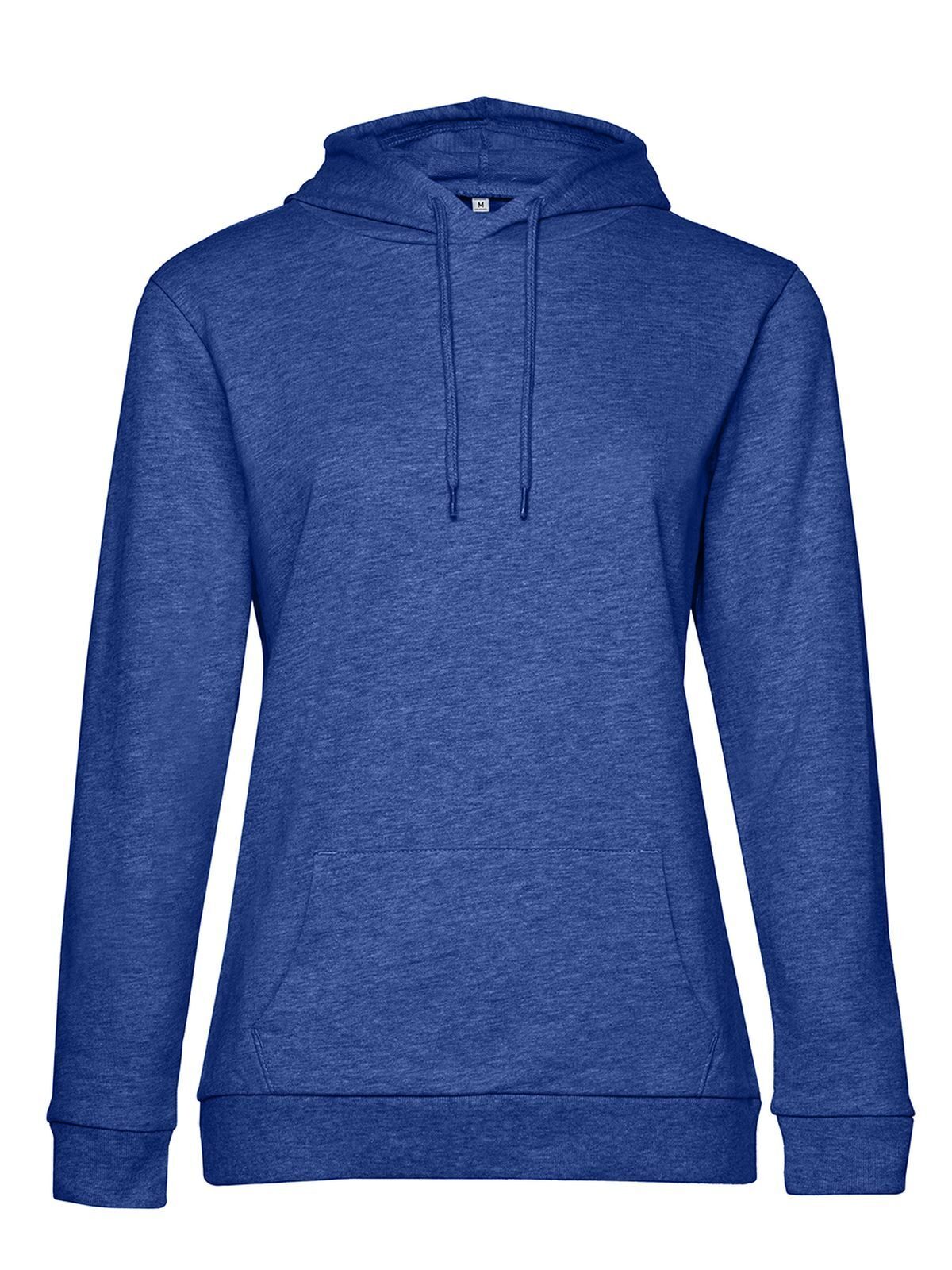 Sweat à capuche/fr/femme - HR612 - Bleu royal chiné