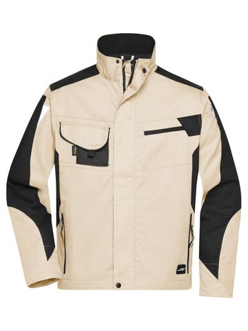Workwear Jacket - STBL - Stone-Black