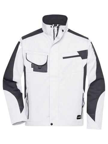 Workwear Jacket - WHCB - White-Carbon