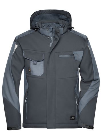 Craftsmen Softshell Jacket - BLCB - Black-Carbon