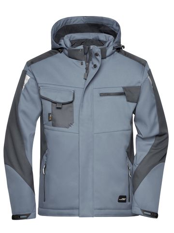 Craftsmen Softshell Jacket - CBBL - Carbon-Black