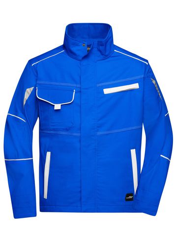 Workwear Jacket - RYWH - Royal-White