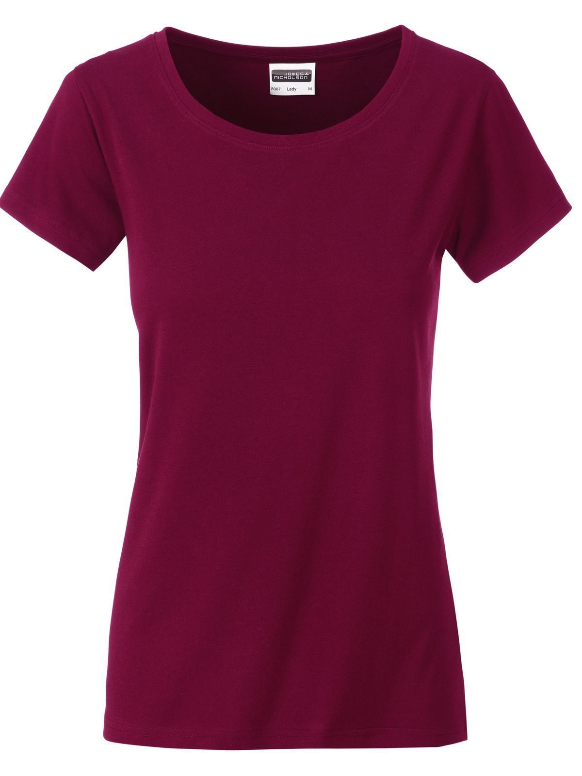 Ladies' Basic-T - Wi- Wine