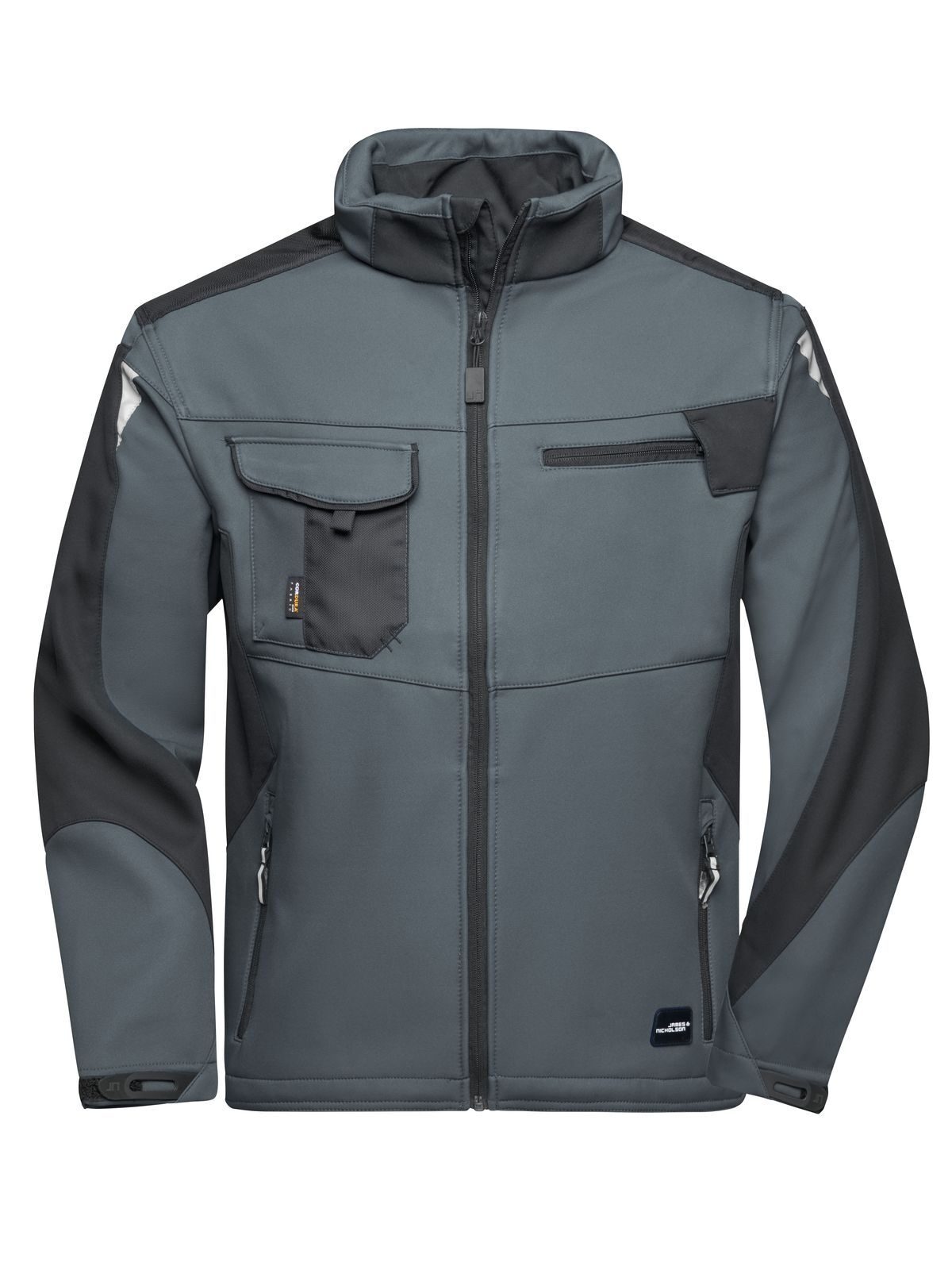 Workwear Softshell Jacket -STRONG- - CBBL - Carbon-Black