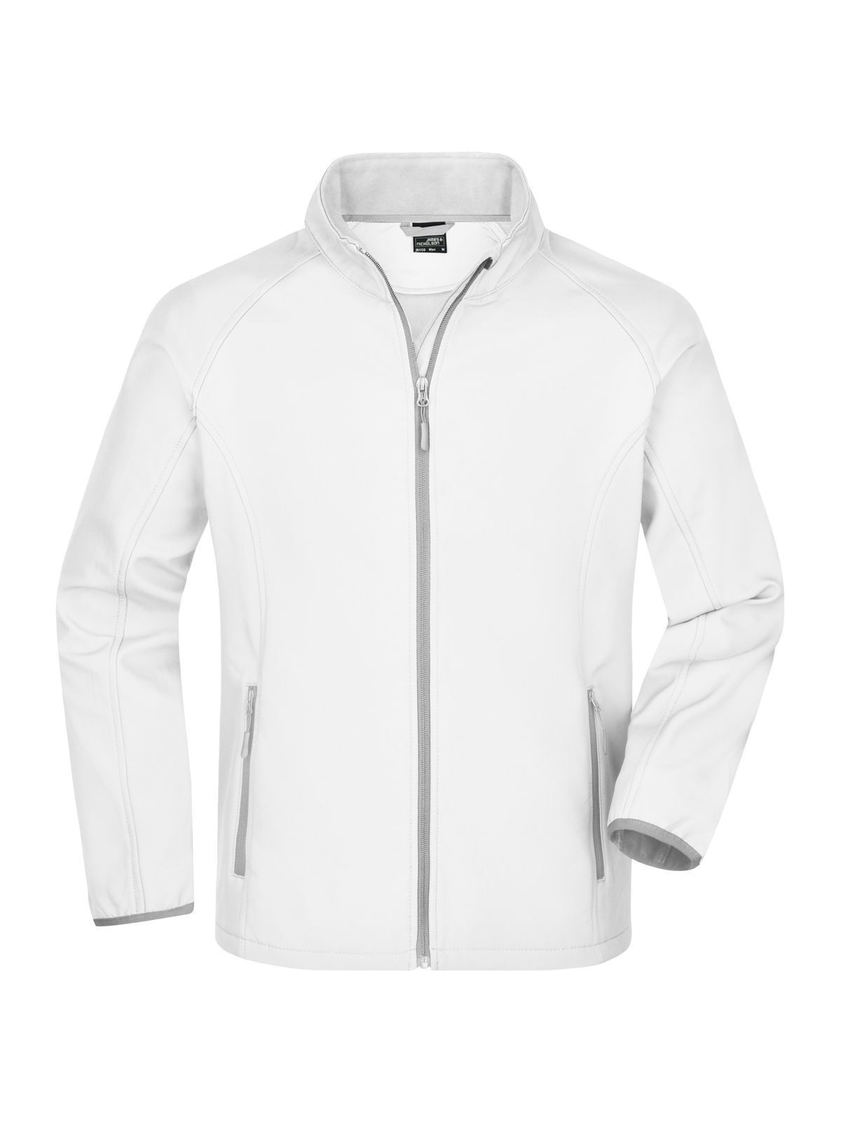 Veste softshell promotionnelle pour homme - WHWH - Blanc Blanc