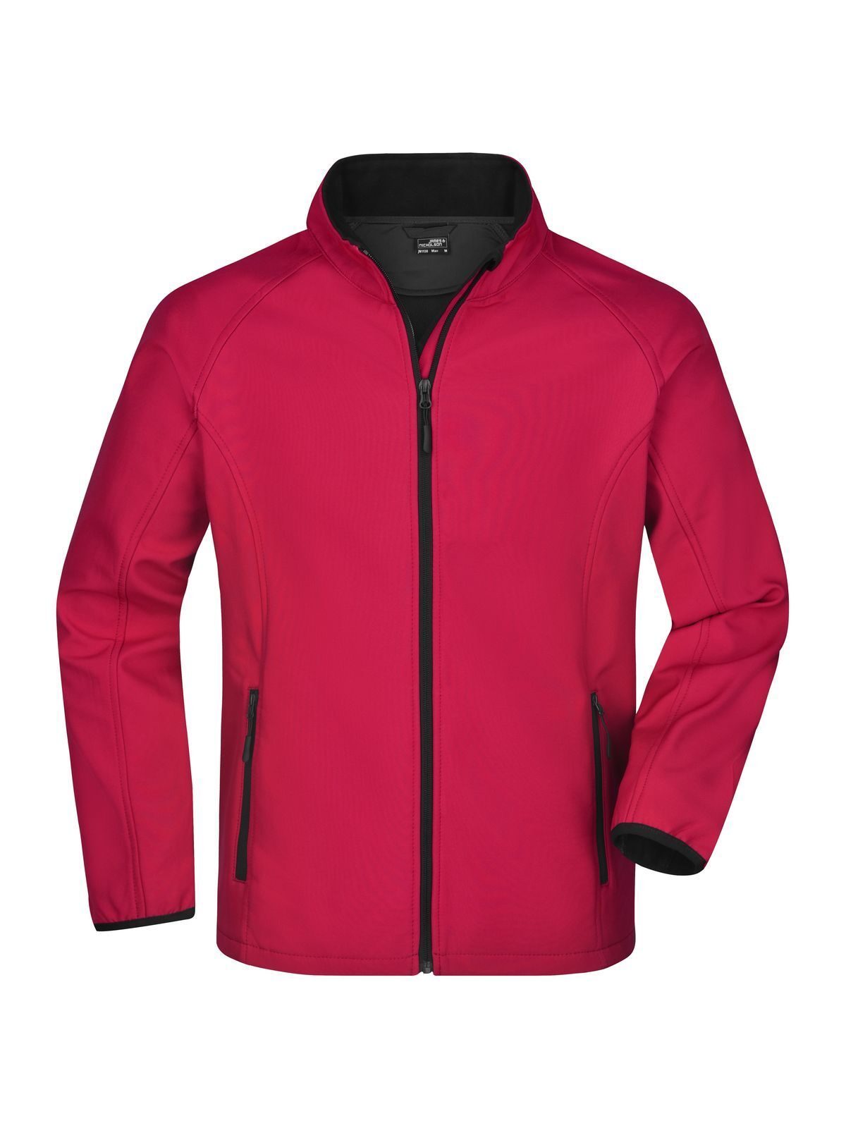Veste softshell promotionnelle pour homme - RDBL - Rouge-Noir