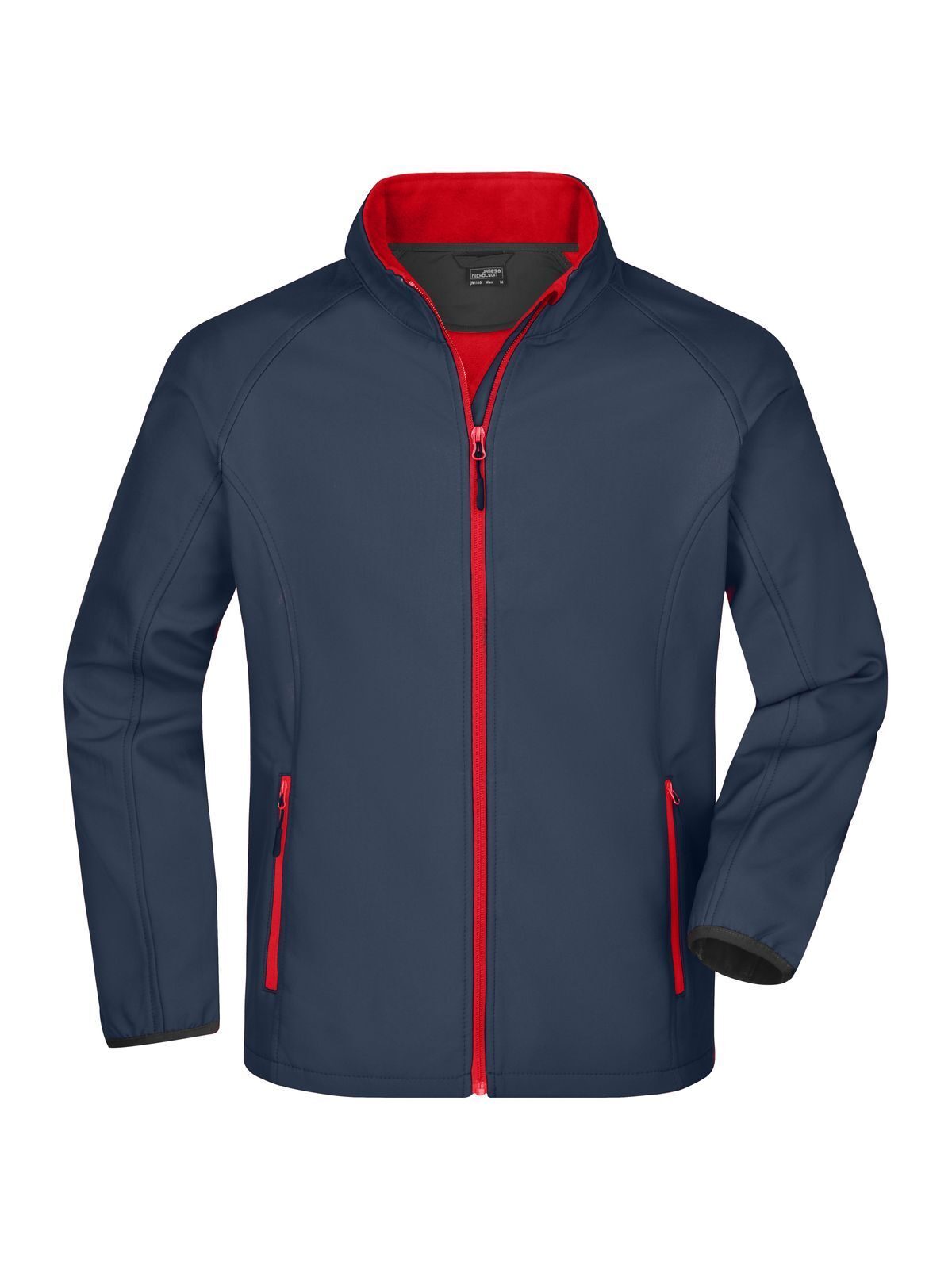 Veste softshell promotionnelle pour homme - IGRED - Rouge-Gris-Fer