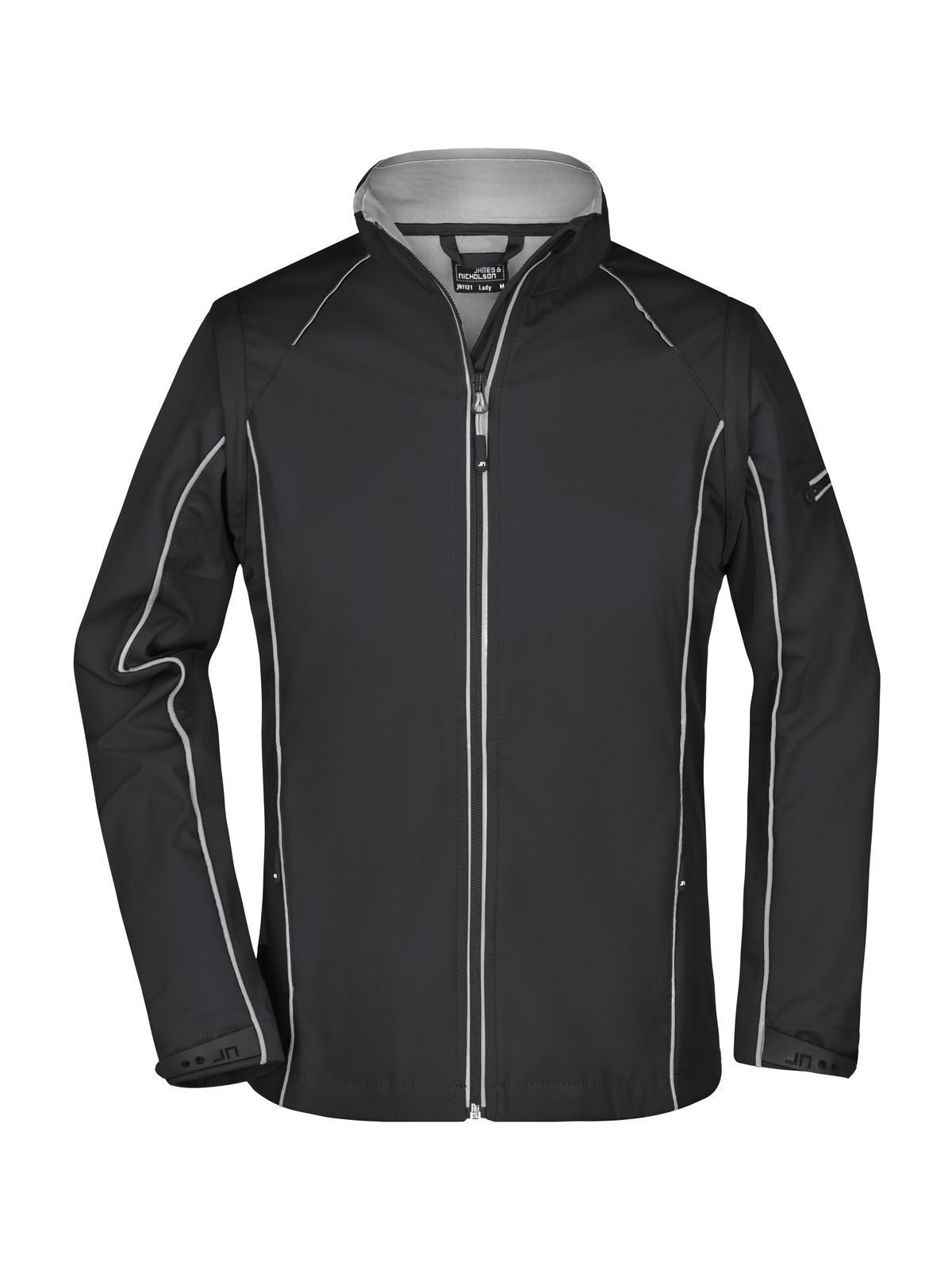 Damen-Softshelljacke mit abnehmbarem Reißverschluss - BLSI - Silber