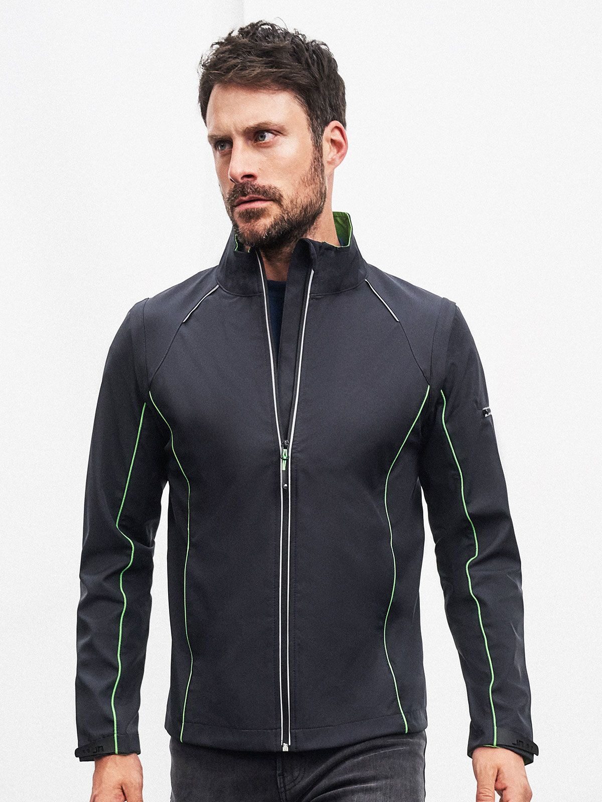 Softshelljacke für Herren mit abnehmbarem Innenfutter