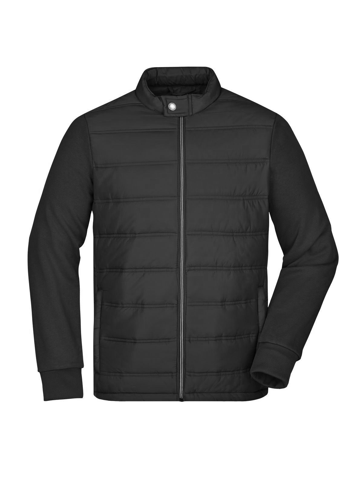 Veste de survêtement hybride pour homme - BL - Noir
