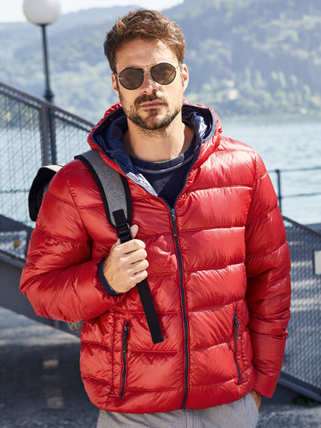 Herren-Daunenjacke