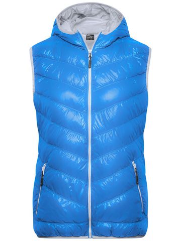 Ladies Down Vest - BLUS - Silver