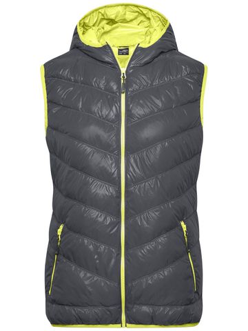 Ladies Down Vest - CBAY - Acid - Yellow