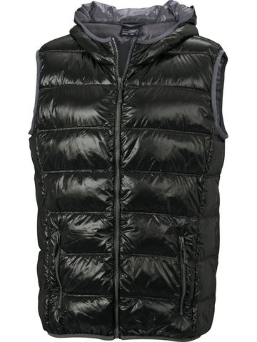 Gilet en duvet pour homme - BLGRE - Noir-gris