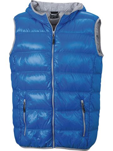 Gilet en duvet pour homme - BLEU - Argent