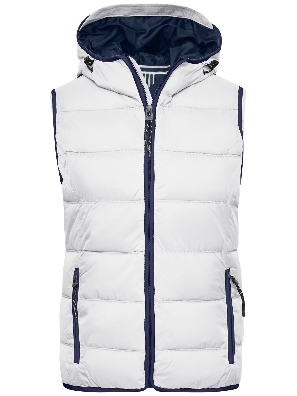 Ladies´ Maritime Vest - WHNY - White-navy